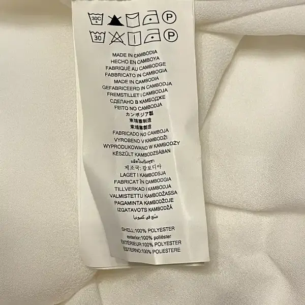 Michael Michael Kors Off The Shoulder Ruffle Blouse White Long Sleeve