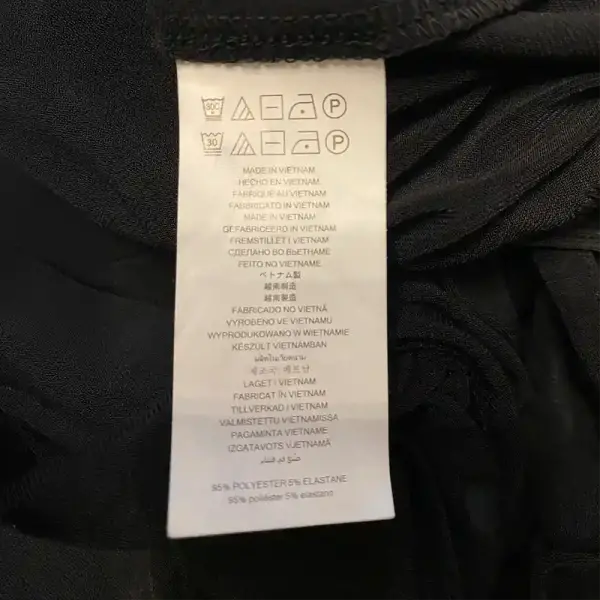 Michael Kors Smocked Waist Ruffle Trim Midi Dress