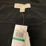 Michael Kors Black Astor Studded Side Slit Midi Dress