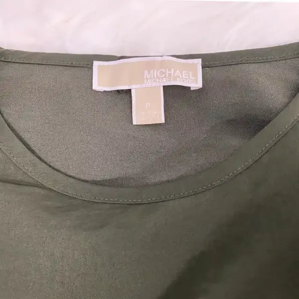 Michael Kors Long Sleeve Crewneck Top