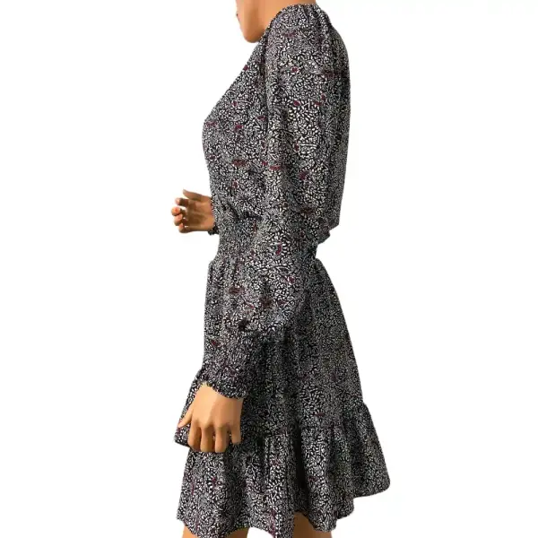 Michael Kors Floral Faux-Wrap Dress