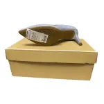 Michael Kors Dorothy Flex Patent Pumps Pale Blue Pointed Toe Womens