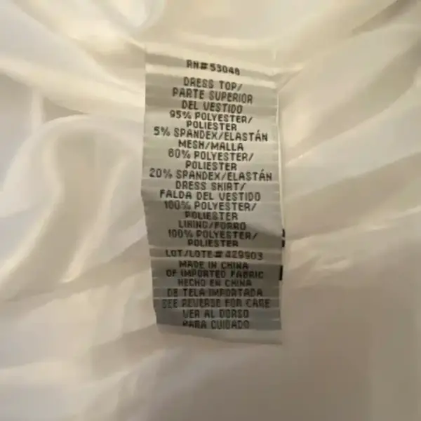 Morgan & Co Black and White Sleeveless Leaf Print Prom Gown Dress – Size 20W