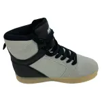 Multi Lights Kids’ Light-Up High Top Sneakers Gray Black Size 4