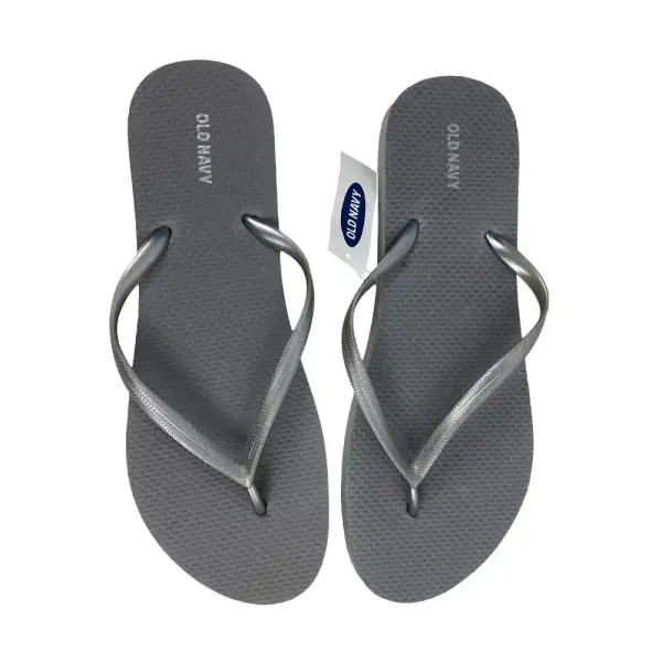 Old Navy Gray Flip Flop Sandals Size 11