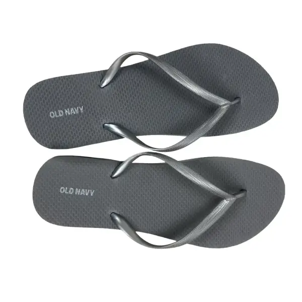 Old Navy Gray Flip Flop Sandals Size 11
