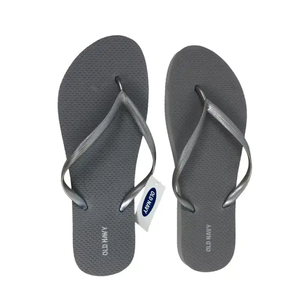 Old Navy Gray Flip Flop Sandals Size 11