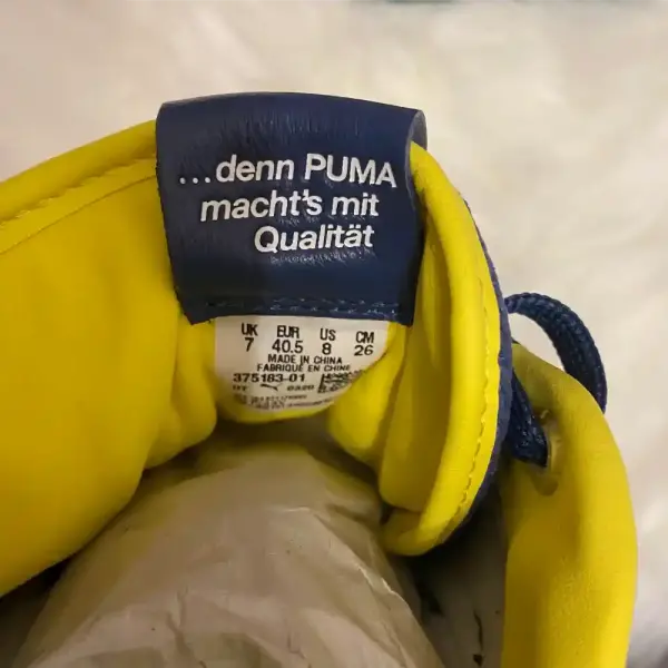 Puma Ralph Sampson Lo Bubblegum Sneakers White Pink Multicolor Mens