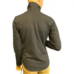 Lauren Ralph Lauren Black Stretch Cotton Full Zip Jacket