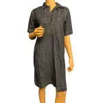 Lauren Ralph Lauren Dark Blue Denim Shirt Dress with Pockets Size Small