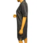 Lauren Ralph Lauren Dark Blue Denim Shirt Dress with Pockets Size Small