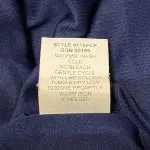 Sara Michelle Navy Floral Blouse Petite Small