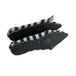 Shein Striped Knot-Front Pointed Toe Flats