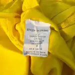 Sienna Sky Yellow Floral Cold Shoulder Midi Dress with Tie Waist