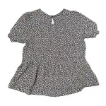 Sienna Sky Navy Floral Peplum Blouse