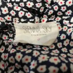 Sienna Sky Navy Floral Peplum Blouse
