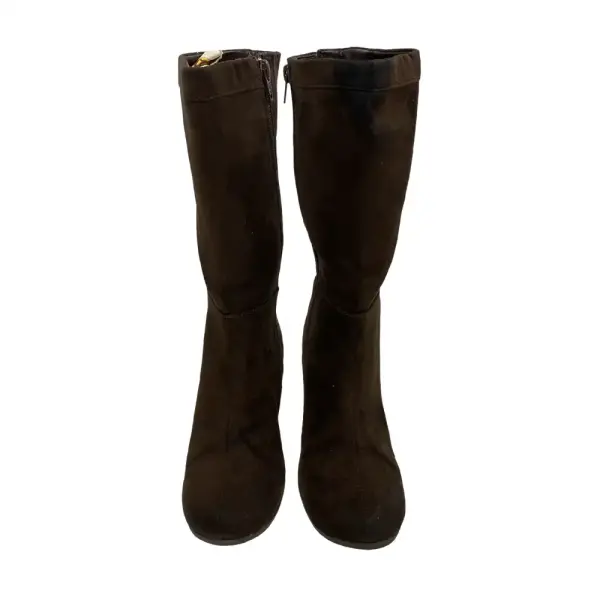 SmartFit Brown Mid-Calf Boots Girls' Size 3