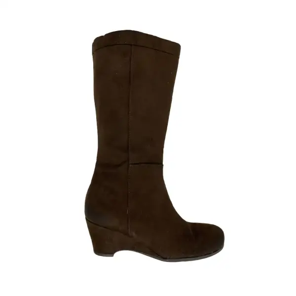 SmartFit Brown Mid-Calf Boots Girls' Size 3