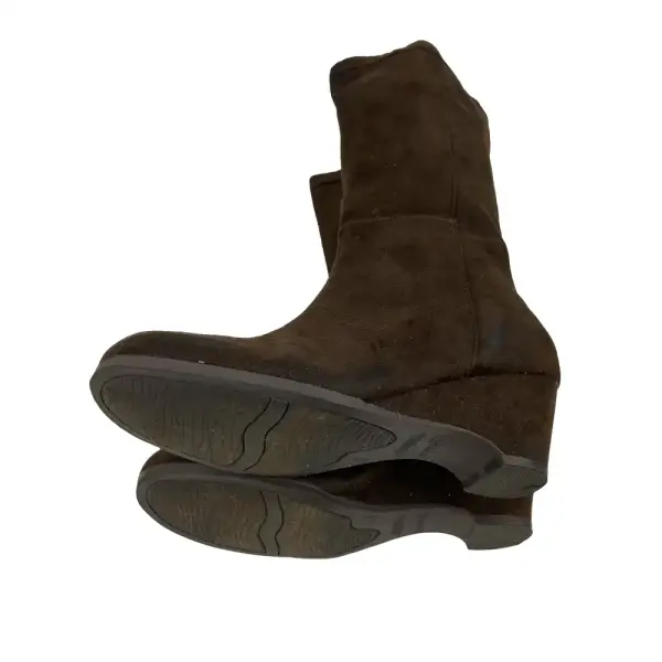 SmartFit Brown Mid-Calf Boots Girls' Size 3
