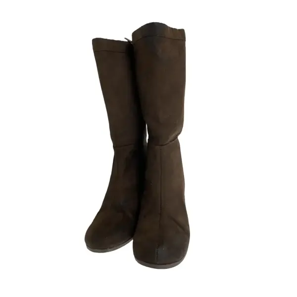 SmartFit Brown Mid-Calf Boots Girls' Size 3