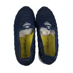 Ssamzie Blue Mesh Slip-On Shoes