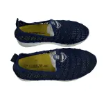 Ssamzie Blue Mesh Slip-On Shoes