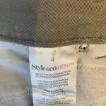 Style & Co Straight Leg Denim Jeans