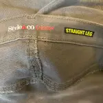 Style & Co Straight Leg Denim Jeans