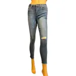 Tinseltown Distressed Skinny Jeans Raw Hem