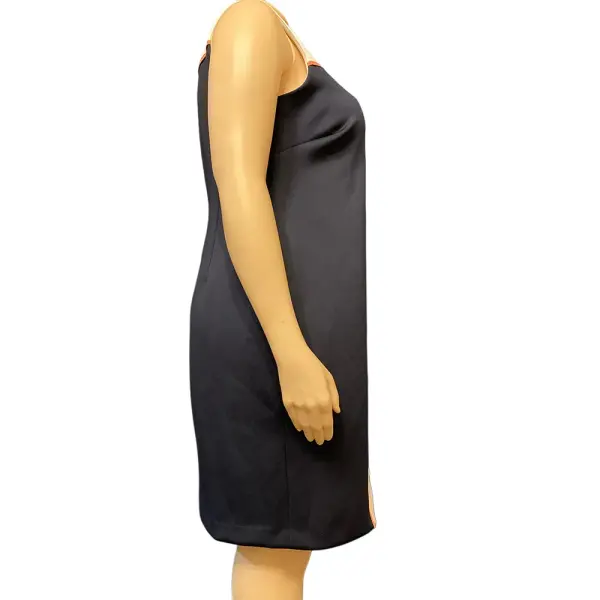 Tommy Hilfiger Color Blocked Asymmetric Sheath Dress