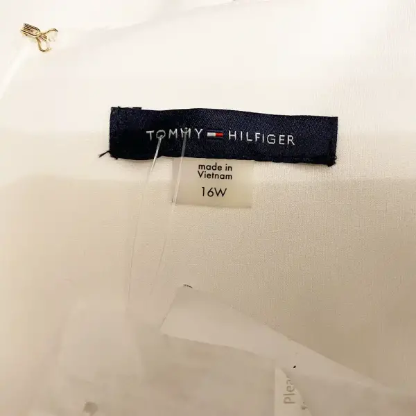 Tommy Hilfiger Color Blocked Asymmetric Sheath Dress