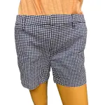 Tommy Hilfiger Hollywood Gingham Shorts Blue White Cotton