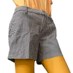 Tommy Hilfiger Hollywood Gingham Shorts Blue White Cotton