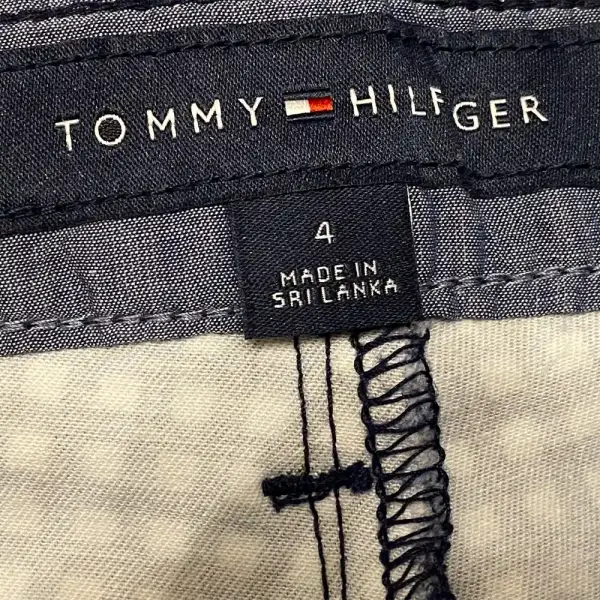 Tommy Hilfiger Hollywood Gingham Shorts Blue White Cotton