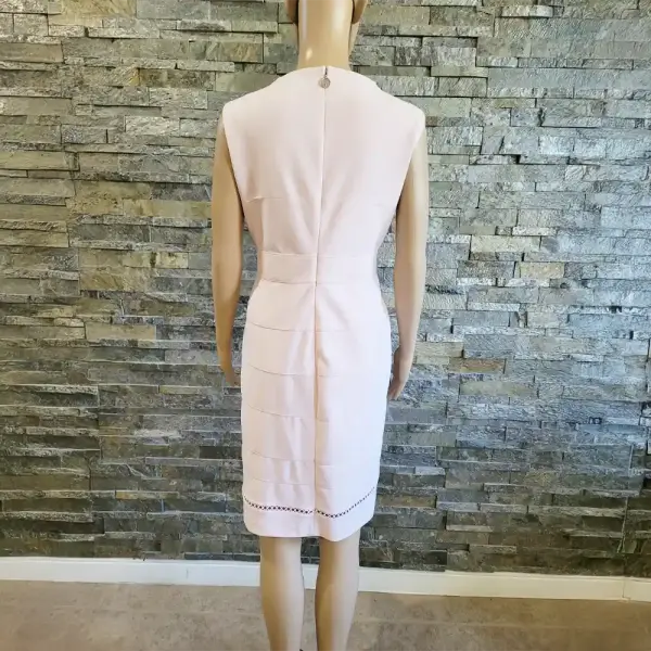 Tommy Hilfiger Pink Sleeveless Sheath Dress Size 14