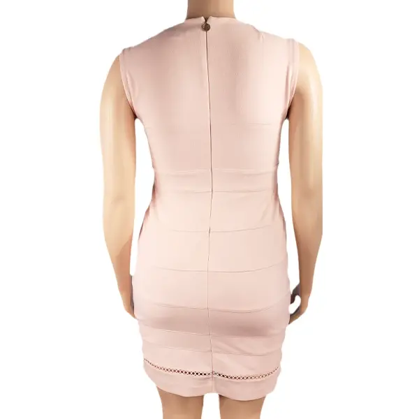 Tommy Hilfiger Pink Sleeveless Sheath Dress Size 14