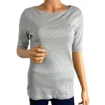 Tommy Hilfiger Boat Neck Elbow Sleeve Tee