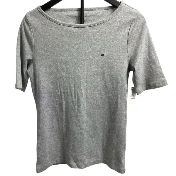 Tommy Hilfiger Boat Neck Elbow Sleeve Tee