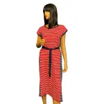 Tommy Hilfiger Striped Sneaker Dress with Removable Belt