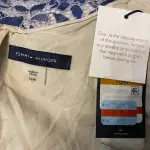 Tommy Hilfiger Floral Lace Fit and Flare Dress with Scalloped Hem