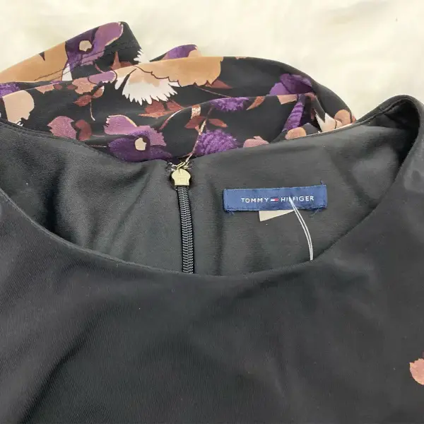 Product Name: Tommy Hilfiger Bell-Sleeve Floral Border Print Dress