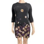 Product Name: Tommy Hilfiger Bell-Sleeve Floral Border Print Dress