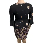 Product Name: Tommy Hilfiger Bell-Sleeve Floral Border Print Dress