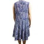 Tommy Hilfiger Blue Lace Flare Dress