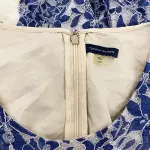 Tommy Hilfiger Blue Lace Flare Dress