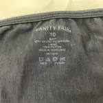 Vanity Fair Black Silky Soft Stretch String Bikini