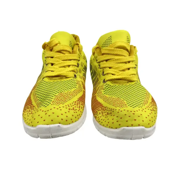 Via Pinky Collection Yellow Lace-Up Athletic Sneakers Size 5.5