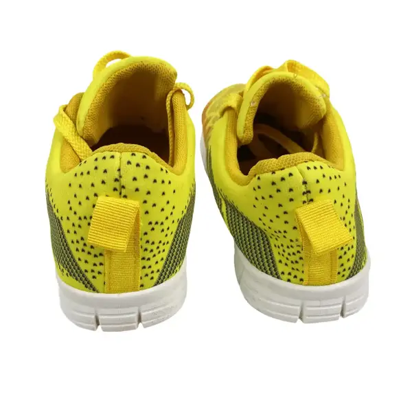 Via Pinky Collection Yellow Lace-Up Athletic Sneakers Size 5.5