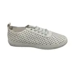 Weeboo White Cutout Lace-Up Sneakers Women's Size 5