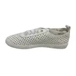 Weeboo White Cutout Lace-Up Sneakers Women's Size 5
